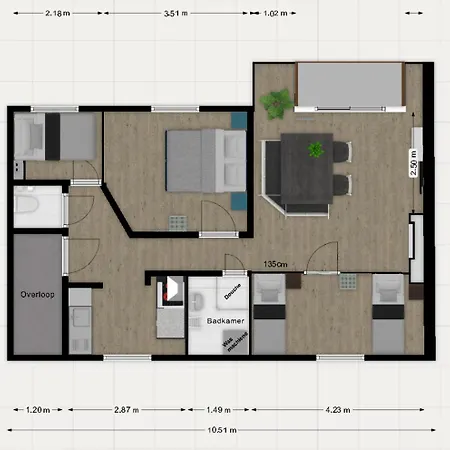 Appartement Topsleep 24-3 Arnhem